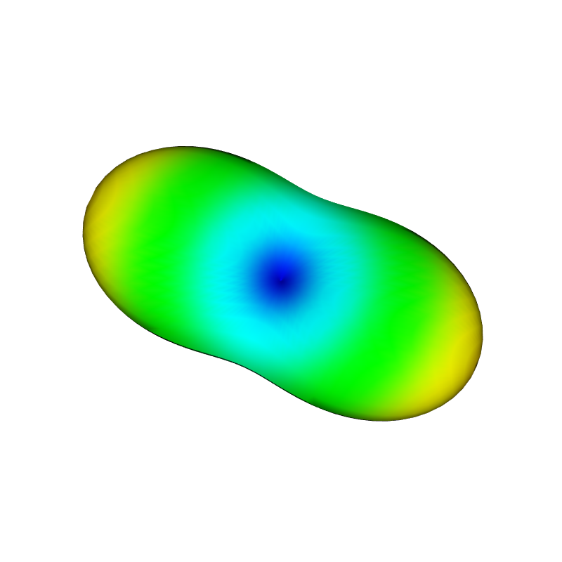 Anisotropic diffusion with discrete 3D EPG